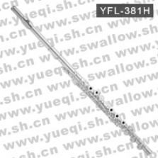 雅馬哈牌YFL-381H型C調鍍銀開孔中級長笛