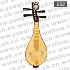 敦煌牌652酸枝木黑牛角軫微調弦托如意花頭柳琴